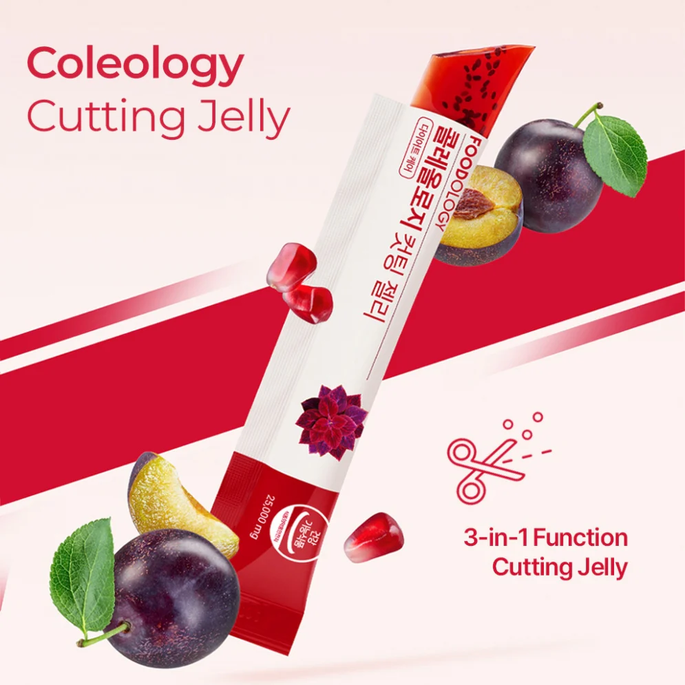 Foodology Coleology Cutting Jelly (10 pouch) 